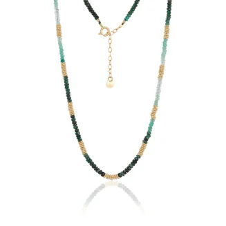 OMBRE EMERALD CHOKER