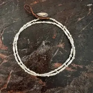 Tiny Nuggets Double Wrap Bracelet