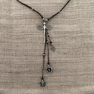 Sterling Silver Dragonfly Necklace