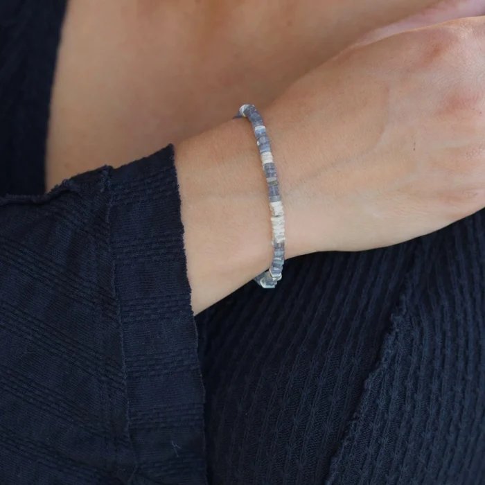 Labradorite squares bracelet 2