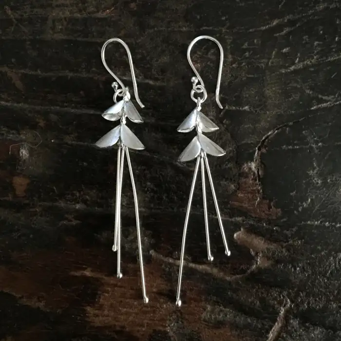SILVER BALLERINA EARRINGS SILVER BALLERINA EARRINGS