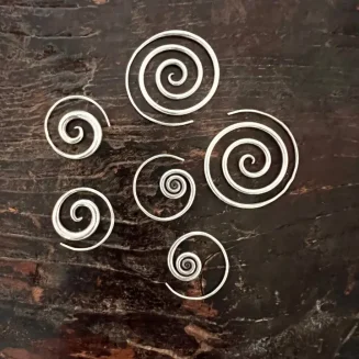 SPIRAL EARRINGS