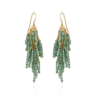 FIRECRACKER EMERALD EARRINGS
