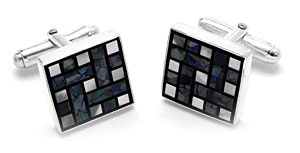 opal-grid-cufflinks opal-grid-cufflinks