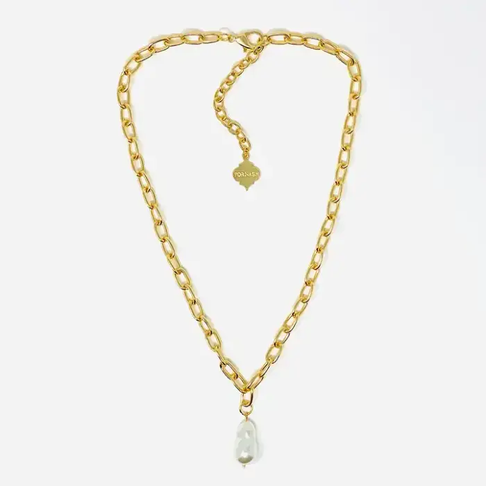 pearl long necklace