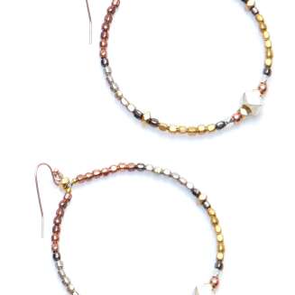 LARGE FRONTAL HOOP EARRINGS