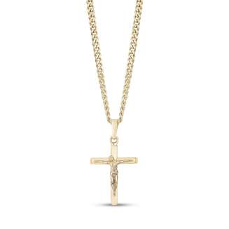 CRUCIFIX CROSS PENDANT WITH CHAIN