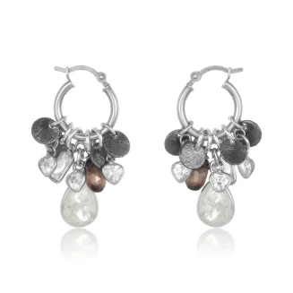 CARLY CLUSTER HOOPS