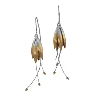 TULIP PETALS OMBRE SILVER/GOLD