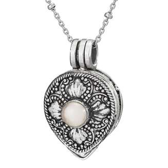 BALI PEARL LOCKET NECKLACE