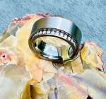 STAINLESS STEEL FOLDOVER RING WITH CHANNEL SET CZ'S SIZE 9