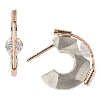 Small Hoop Post Earrings