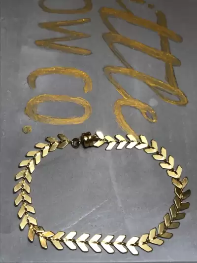 Long Gold Filled Ivy Bracelet